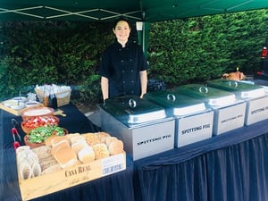 Spitting Pig catering outdoors Spitting Pig catering outdoors