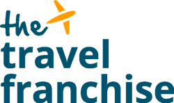 The Travel Franchise logo-Stacked