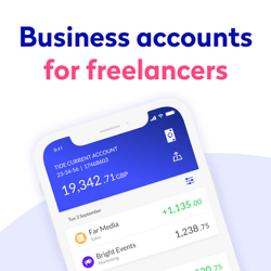 Tide - Freelancers Biz account Tide - Freelancers Biz account