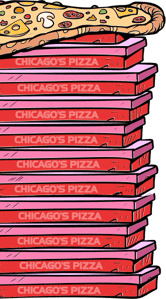 pizza boxes - Chicagos pizza boxes - Chicagos