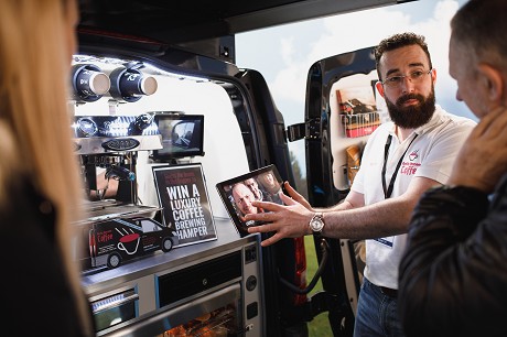 Really Awesome Coffee Back of Van Really Awesome Coffee Back of Van