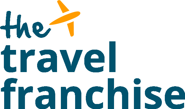 The Travel Franchise logo-Stacked The Travel Franchise logo-Stacked